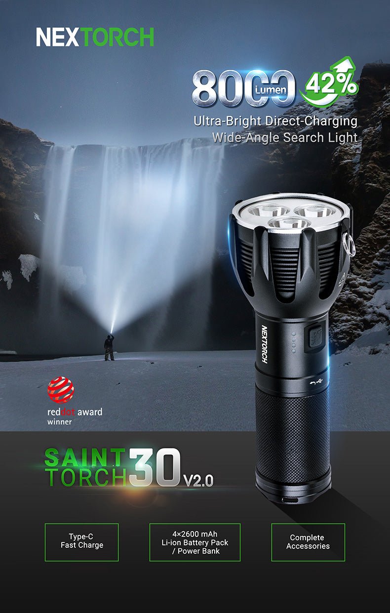 New! Saint Torch 30 V2.0! – NEXTORCH New! Saint Torch 30 V2.0! – NEXTORCH
