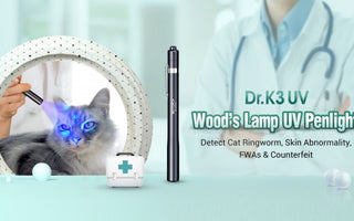 Great News for Cat Lovers, Dr.K3 UV Wood’s Lamp Penlight is Out Now