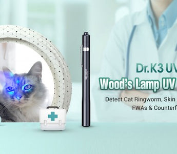 Great News for Cat Lovers, Dr.K3 UV Wood’s Lamp Penlight is Out Now