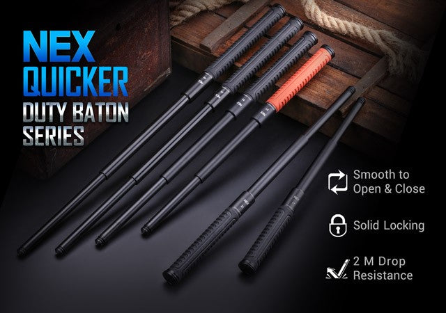 New! 23 / 26 / 28 inches full steel Quicker batons!