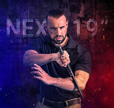 New! NEX 19″ Flashlight Duty Baton - NEXTORCH