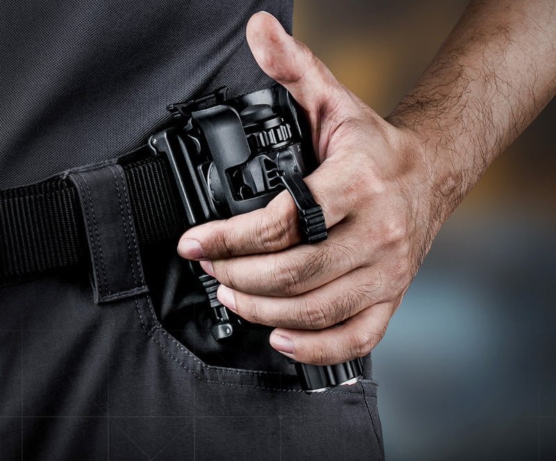 New! V31 Tactical Quick-Draw Flashlight Holder. How fast is too fast ...