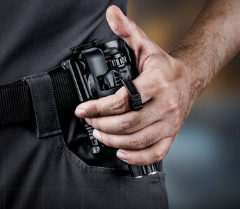 New! V31 Tactical Quick-Draw Flashlight Holder. How fast is too fast? - NEXTORCH