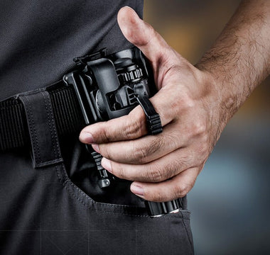 New! V31 Tactical Quick-Draw Flashlight Holder. How fast is too fast? - NEXTORCH