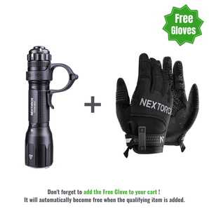 NEXTORCH TA30D MAX One-Step-Strobe Tactical & Search Flashlight - 4000 Lumens