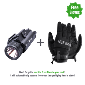 NEXDOT WL15 Tactical Weapon Light - 1200 Lumens