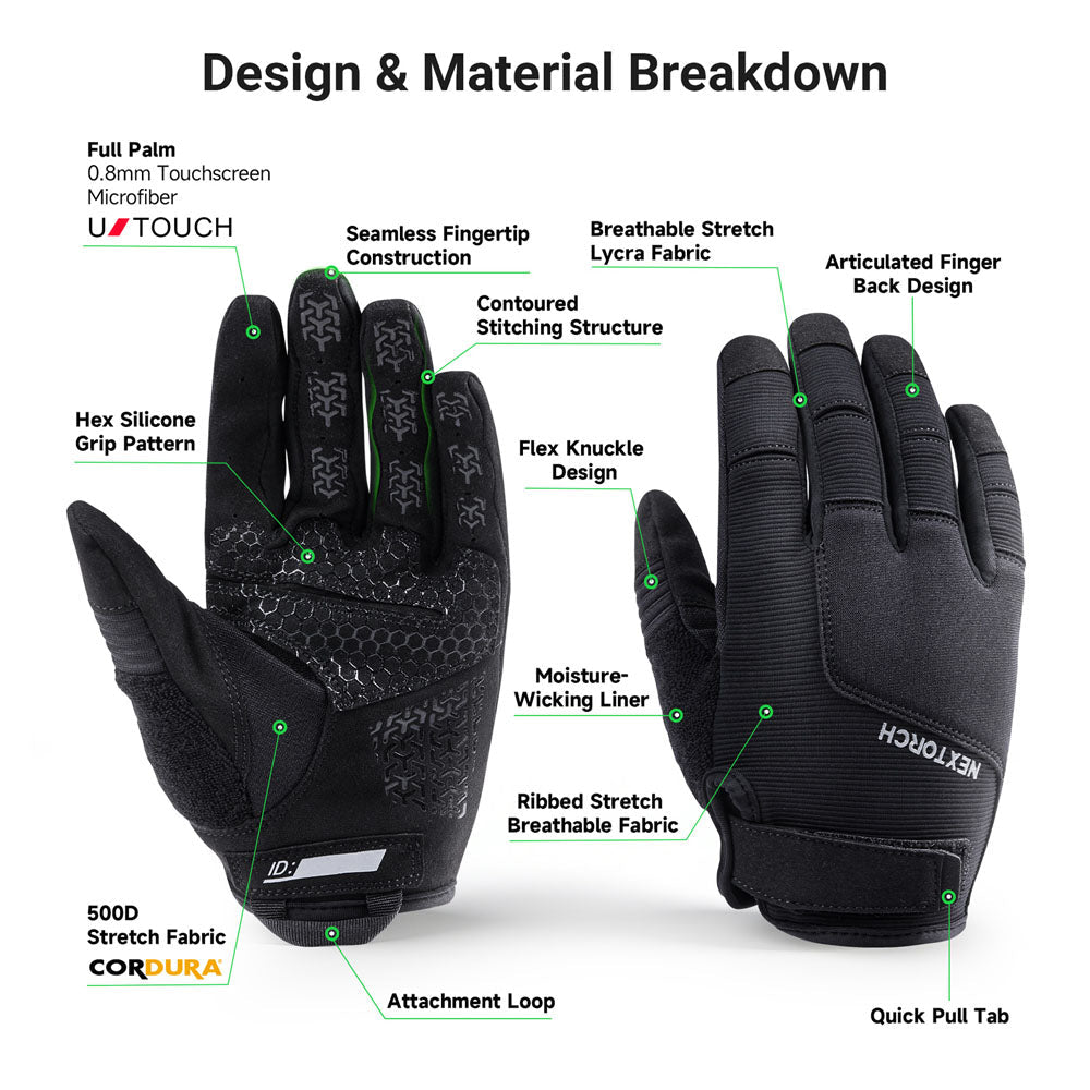 GRIP GUARD Ultra-Thin Tactical Gloves – NEXTORCH