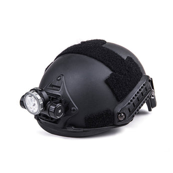 hiStar Helmet Light 2300 Lumens Rechargeable White Light and Red Light