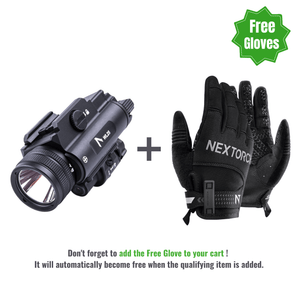 NEXTORCHNEXDOT WL25 Tactical Weapon Light with Laser Sight - 1200 LumensWEAPON LIGHTS