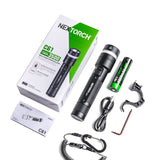 NEXTORCHNEXTORCH C61 Dual - Beam Flashlight with Stepless Dimming l 3500 LumensEDC FLASHLIGHTS