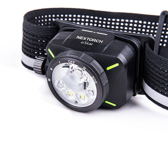 brightest rechargeable headlamp flashlight NEXTORCH eStar 1,300 Lumen Ultra-Bright Headlamp