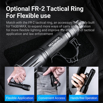 NEXTORCH TA30C MAX Flashlight – 3000 Lumen Tactical Light