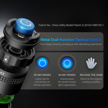 NEXTORCH TA30C MAX Flashlight – 3000 Lumen Tactical Light