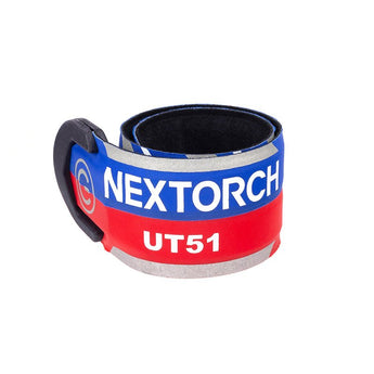 NEXTORCHNEXTORCH UT51 Red - Blue Flashing Safety Slap BraceletU SERIES CLIP LIGHTS