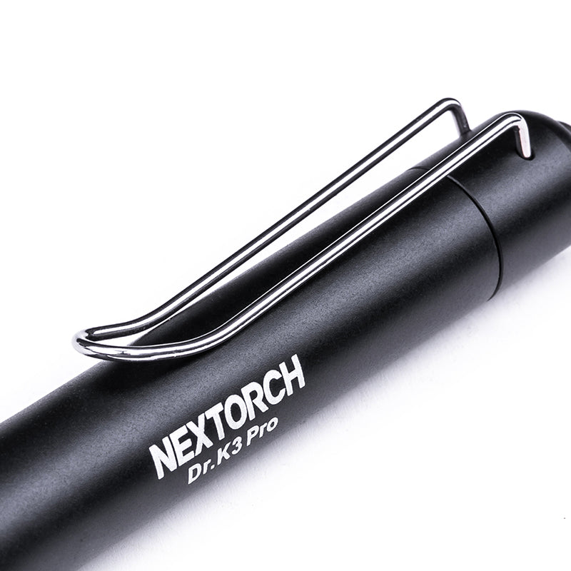 NEXTORCH Professtional Medical LED Penlight Flashlight with a Clip Small  Torch for Nursing Students Doctors AAA Battery K3S