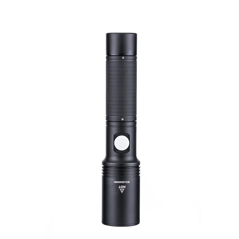 1200M Distance LED White Laser Flashlight 21700 Li Ion Battery Powered