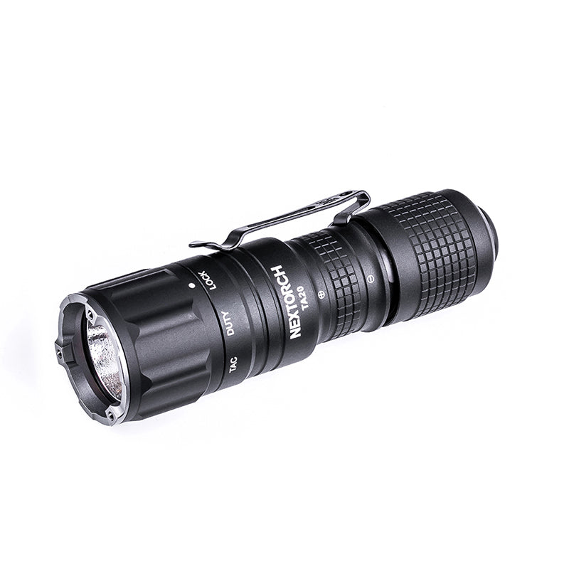 TA20 Compact Tri-Mode Tactical Flashlight – NEXTORCH