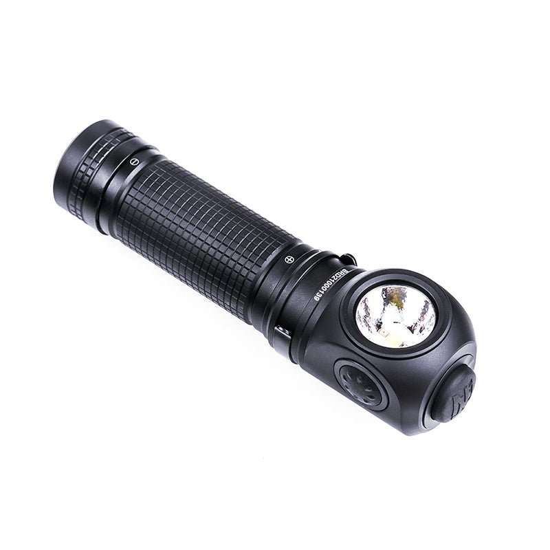 Righ Hand Rotation Light NEXTORCH Right Angle Duty Light | White, Red & Blue LEDs | 1400 Lumens