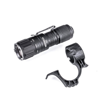 bostac btr-20 rechargeable tactical flashlight AMG Pro Niteye BC20TAC Lamp 1100 Lumens : Sports & Outdoors strike bezel BOSTAC BTZ-50 Tactical Flashlight -